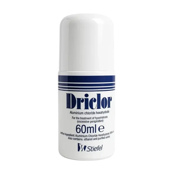 Driclor Original 60ml - antitranspirante importado para hiperidrose